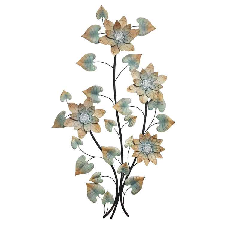 Marlow Home Co. Open Petal Floral Wall Décor & Reviews Wayfair.co.uk
